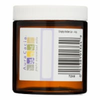 Aura Cacia - Bottle - Glass - Amber - Wide Mouth with Writable Label - 4 oz - Pack of 3