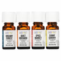 Aura Cacia® Journey Kit Essential Oil Diffusion Blends 4 Bottles Perspective: Main