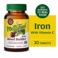 MegaFood® Blood Builder® Iron & Multivitamin Dietary Supplement Tablets