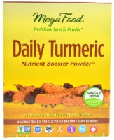 MegaFood Daily Turmeric Single Serve Nutrient Boost Powder Perspective: Main