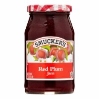 SMUCKER 18 OUNCE RED PLUM JAM Perspective: Main