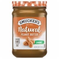 Smucker's Natural Chunky Peanut Butter Perspective: Main