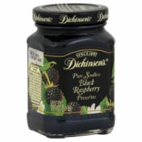 DICKINSON 10 OUNCE SEEDLESS BLACK RASPBERRY PRESERVES Perspective: Main