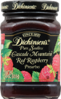 Dickinson's® Pure Seedless Cascade Mountain Red Raspberry Preserves Perspective: Main
