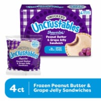 Smucker's® Uncrustables® Peanut Butter & Grape Jelly Sandwich