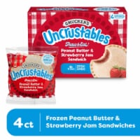 Smucker's® Uncrustables® Peanut Butter & Strawberry Jam Sandwiches