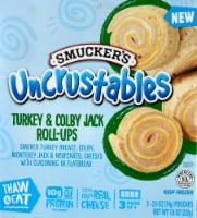Smucker's Uncrustables Turkey & Colby Jack Roll Ups 3 Count Perspective: Main