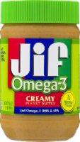 Jif Omega-3 Creamy Peanut Butter Perspective: Main