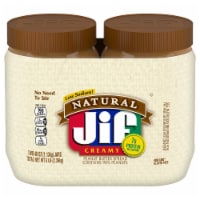 Jif Natural Creamy Peanut Butter Twin Pack