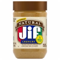 Jif Natural Crunchy Peanut Butter Spread