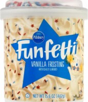 Pillsbury Stars & Stripes Funfetti White Frosting Perspective: Main
