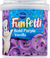 Pillsbury Funfetti Bold Purple Vanilla Frosting Perspective: Main