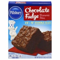 Pillsbury Chocolate Fudge Brownie Mix Perspective: Main