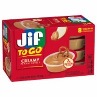 Jif To Go® Creamy Peanut Butter Snack Cups Perspective: Main