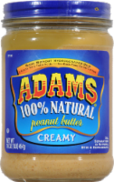 Adams® 100% Natural Creamy Peanut Butter Perspective: Main