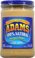 Adam's 100% Natural Creamy Peanut Butter