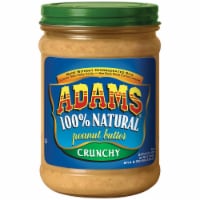 Adams 100% Natural Crunchy Peanut Butter Perspective: Main