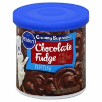 Pillsbury Creamy Supreme Chocolate Fudge Frosting Perspective: Main