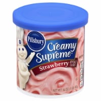 Pillsbury Creamy Supreme Strawberry Frosting Perspective: Main