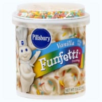 Pillsbury Funfetti Vanilla Frosting Perspective: Main