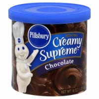 Pillsbury Creamy Supreme Chocolate Frosting Perspective: Main
