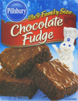 Pillsbury Family Size Chocolate Fudge Brownie Mix Perspective: Main