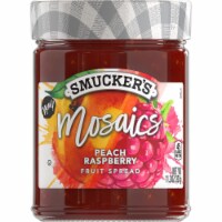 Smucker's Mosaics Peach Raspberry Fruit Spread Perspective: Main
