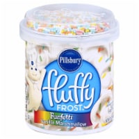 Pillsbury Fluffy Funfetti Vanilla Marshmallow Frosting Perspective: Main