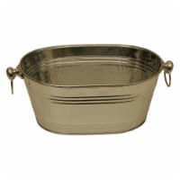 Wald Imports 3636 14 in. Polished Silver Beverage Oval Bucket Perspective: Main