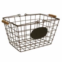 Wald Imports 6404-M Wire Market Basket, Medium