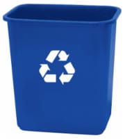 United Solutions Blue Recycling Trash Can