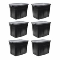 Rubbermaid Roughneck 31 Gallon Storage Box Tote, Dark Indigo Metallic (3  Pack), 1 Piece - Fred Meyer