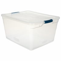 Rubbermaid® Cleverstore Storage Tote - Clear Perspective: Main