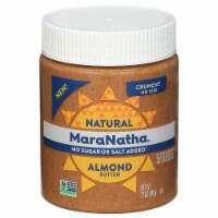 MaraNatha® Crunchy California No Sugar or Salt Added Almond Butter Perspective: Main