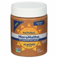 MaraNatha® Crunchy California No Sugar or Salt Added Almond Butter Perspective: Main