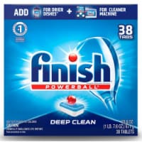 Finish Powerball Deep Clean Dishwashing Tablets Perspective: Main