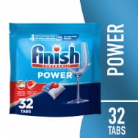 Finish Power Dishwasher Detergent, Premium Dishwashing Tablets Perspective: Main