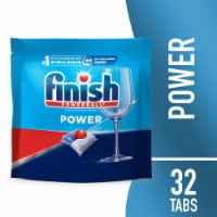 Finish Power Dishwasher Detergent, Premium Dishwashing Tablets Perspective: Main