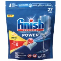 Finish® Powerball Lemon Sparkle Dishwashing Gel Tablet