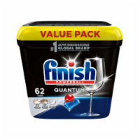 Finish Quantum Dishwasher Detergent Pods Perspective: Main