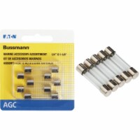 Bussmann 1A/2A/3A AGC Glass Tube Electronic Fuse (5-Pack) HEF-1 Perspective: Main