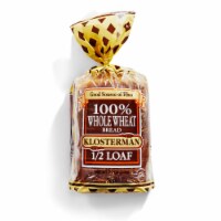 Klosterman 100% Whole Wheat Half Loaf Bread Perspective: Main