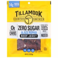 Tillamook County Smoker Zero Sugar Black Pepper Beef Jerky