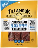 Tillamook County Smoker Zero Sugar Black Pepper Beef Jerky