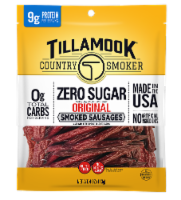 Tillamook Country Smoker Zero Sugar Original Smoked Sausages
