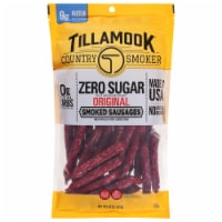 Tillamook® Country Smoker Zero Sugar Gluten Free Original Smoked Sausages Perspective: Main