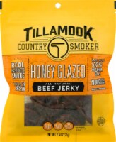 Tillamook Country Smoker Gluten Free Honey Glazed Beef Jerky Perspective: Main