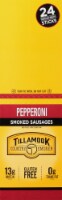 Tillamook® Country Smoker Pepperoni Smoked Sausage Sticks Perspective: Main