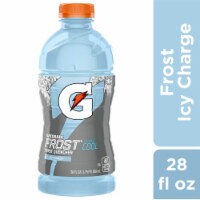 Gatorade Thirst Quencher Blue Frost Icy Charge Electrolyte Enhanced Sports Drink