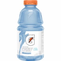 Gatorade Blue Frost Icy Charge Thirst Quencher Electrolyte Enhanced Sports Drink Perspective: Main